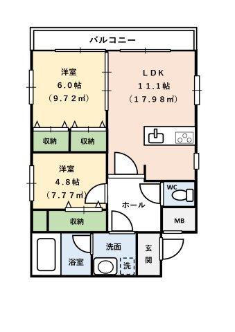 間取図(平面図)