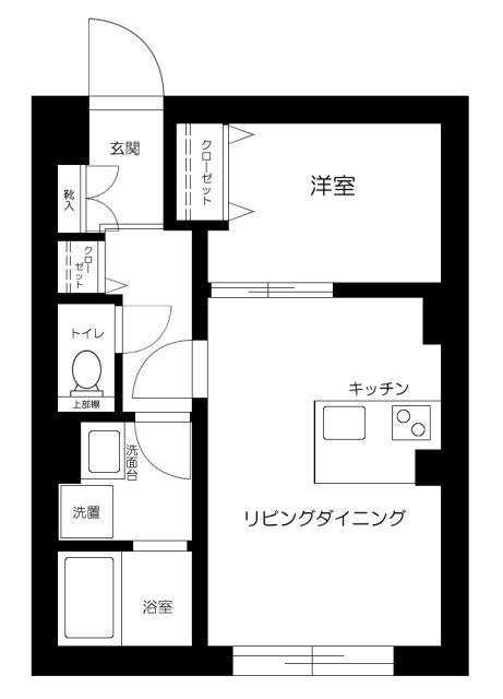 ＥＳ−Ｇｒａｎｄｅ東中野 間取り図画像