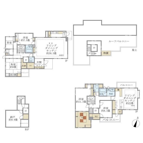Ｊハウス（1） 間取り図画像