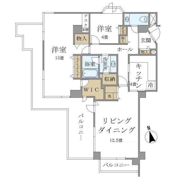 ｈｏｗｆｆ　ＲＥＬＡＸ三軒茶屋（103） 間取り図画像