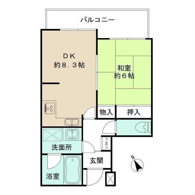 板橋本町グリーンパーク（309） 間取り図画像