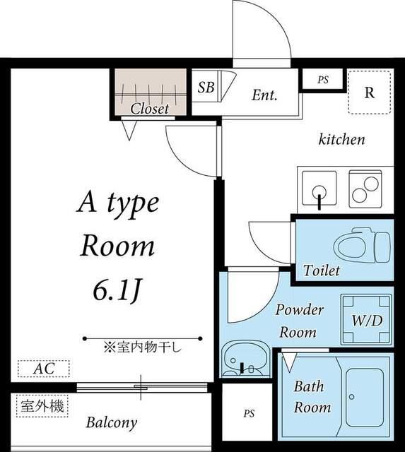 リブリ・西新宿 間取り図画像