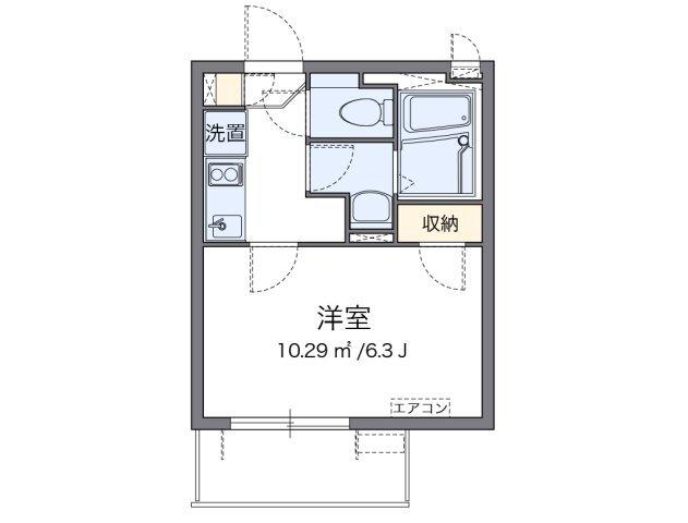 クレイノゆうり（402） 間取り図画像