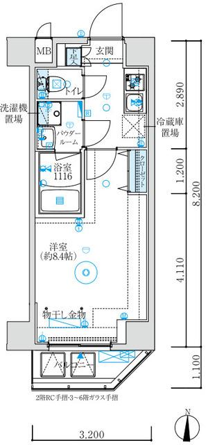 MAXIV練馬TRE（203） 間取り図画像