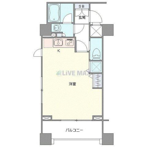 フェニックス南阿佐ヶ谷弐番館（408） 間取り図画像