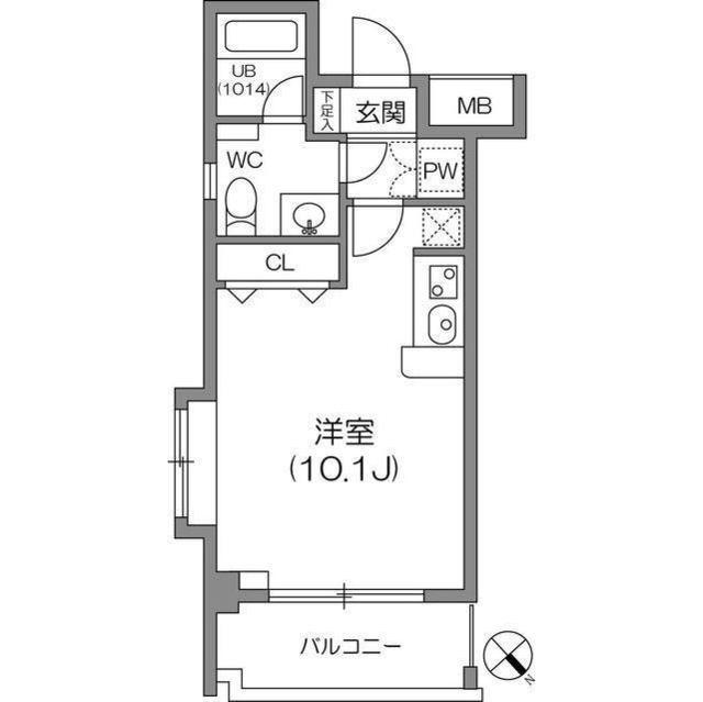 ルクレ森下レジデンス（0808） 間取り図画像