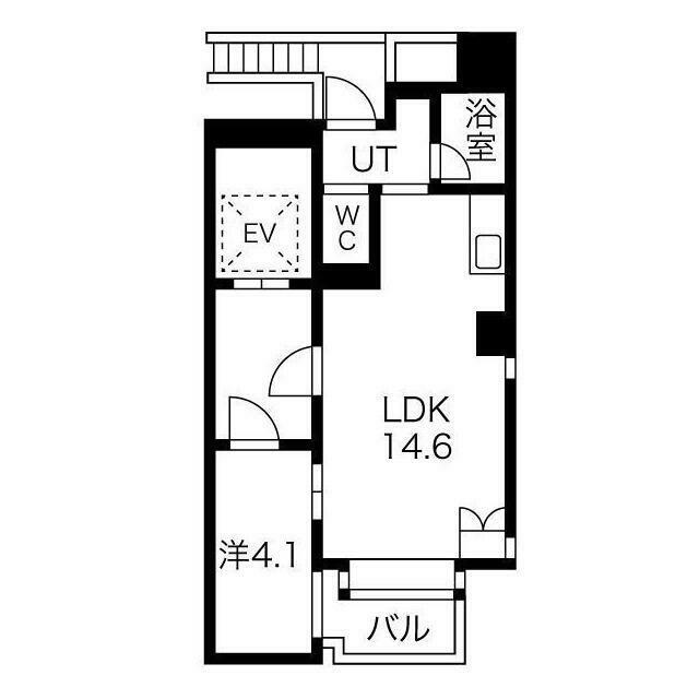 ＦＬＥＧ広尾ＦＵＳＥ 間取り図画像