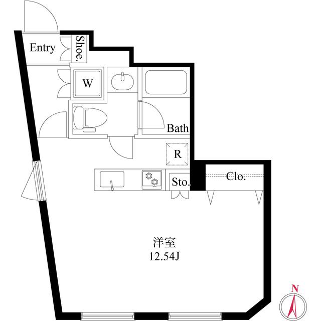 メゾンベルヴィ下北沢（0401） 間取り図画像