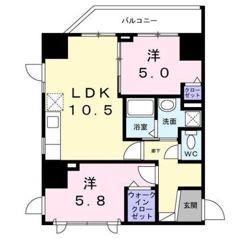 ザ・グラン　キース（401） 間取り図画像