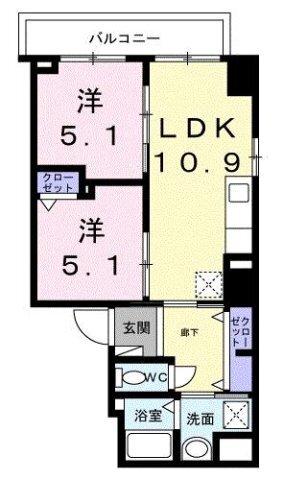 ザ・グラン　キース（403） 間取り図画像