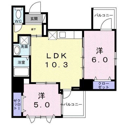 ザ・グラン　キース（504） 間取り図画像