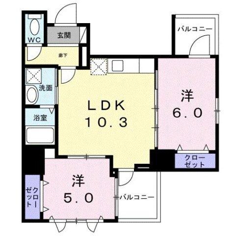 ザ・グラン　キース（602） 間取り図画像