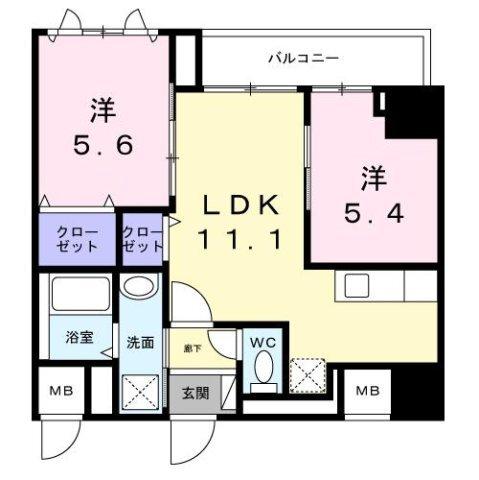 ザ・グラン　キース（902） 間取り図画像