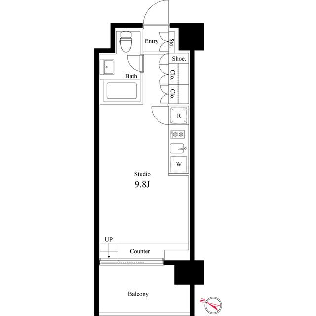 イプセ学芸大学（0402） 間取り図画像