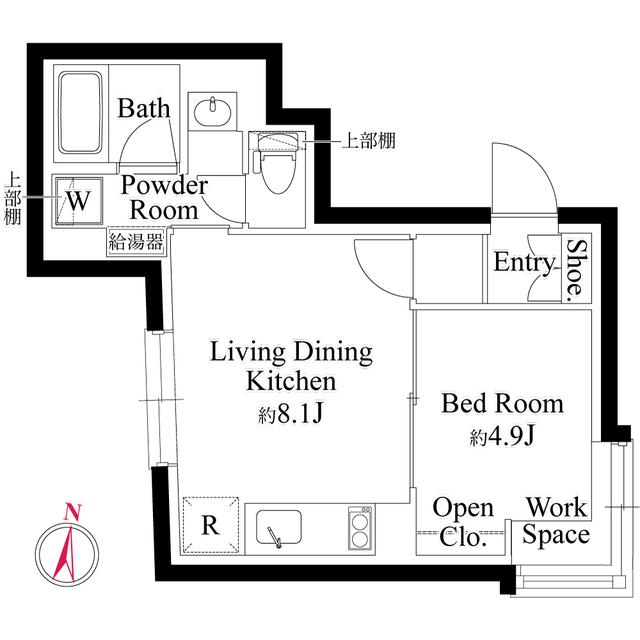 EDIT阿佐ケ谷（0401） 間取り図画像