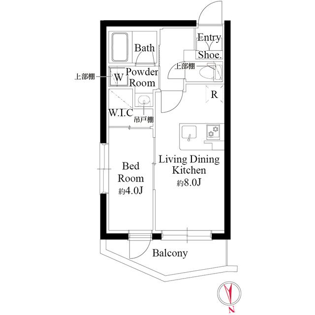 コンポジット品川金子山（0202） 間取り図画像