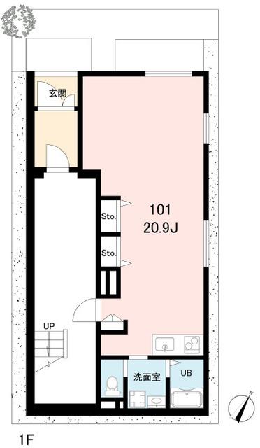 ワイゼア（101） 間取り図画像