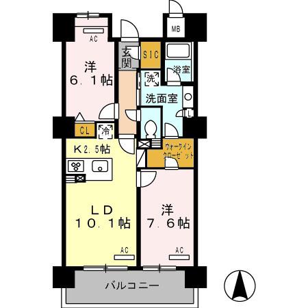 ロイヤルパークス豊洲（623） 間取り図画像