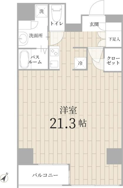 テラス銀座 間取り図画像
