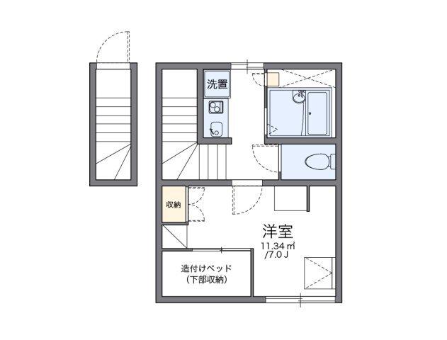 レオパレスＳＥＶＥＮＳＥＡ（203） 間取り図画像