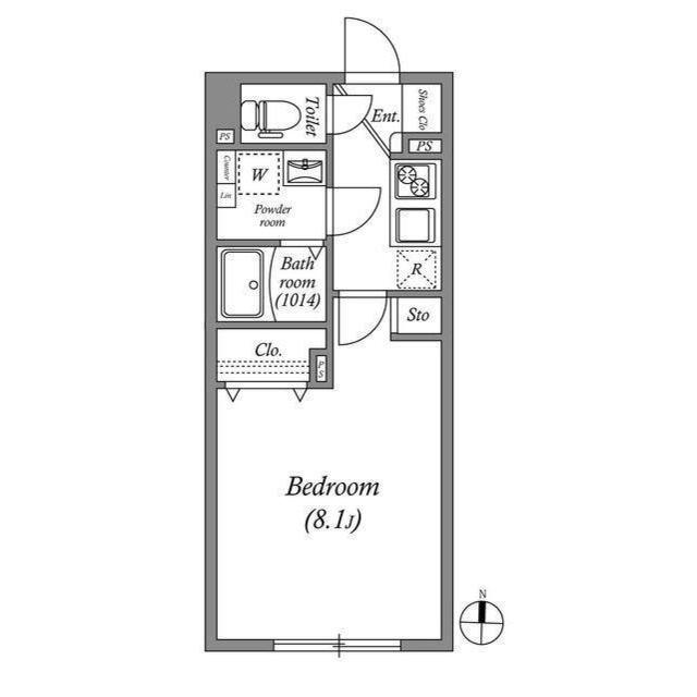 ルネサンスコート亀戸SOUTH（0102） 間取り図画像