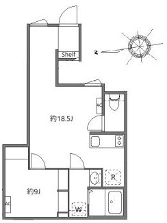 アピチェ戸越銀座（0102） 間取り図画像