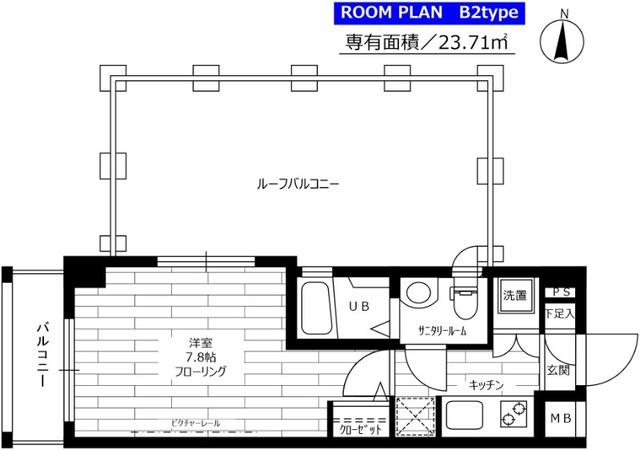 ステージファースト多摩川アジールコート 間取り図画像