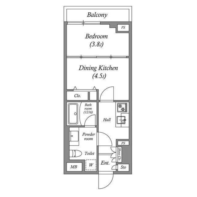 アーバネックス市谷柳町（1202） 間取り図画像