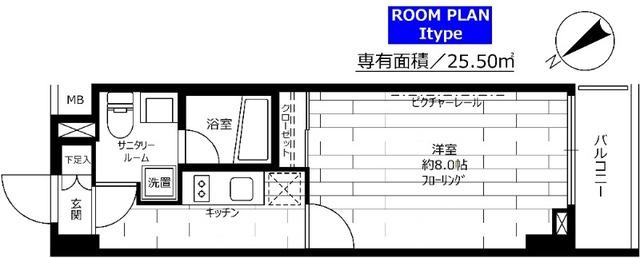 ステージグランデ茅場町 間取り図画像
