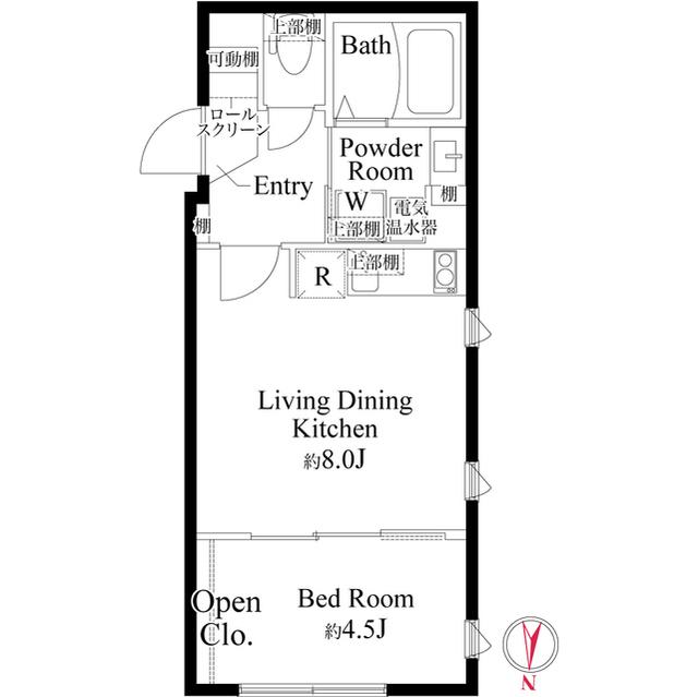 CASA PIAZZA 亀戸（0401） 間取り図画像