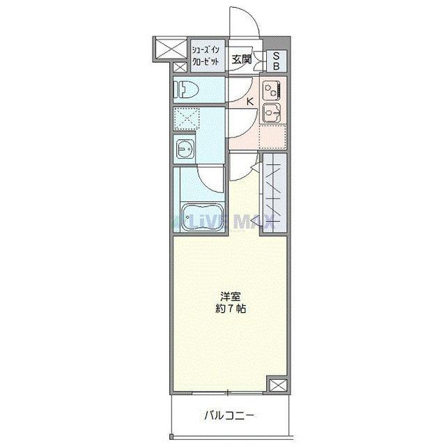 クレイシアIDZ祐天寺Ⅱ（213） 間取り図画像