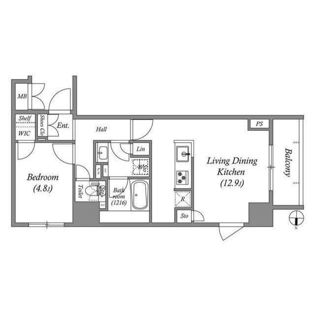 ASMACI MAISON両国Ⅰ（0703） 間取り図画像