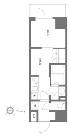 グランパセオ清澄白河Ⅱ（0605） 間取り図画像