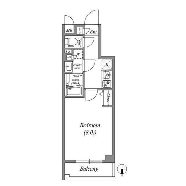 ルネサンスコート大森本町（0401） 間取り図画像
