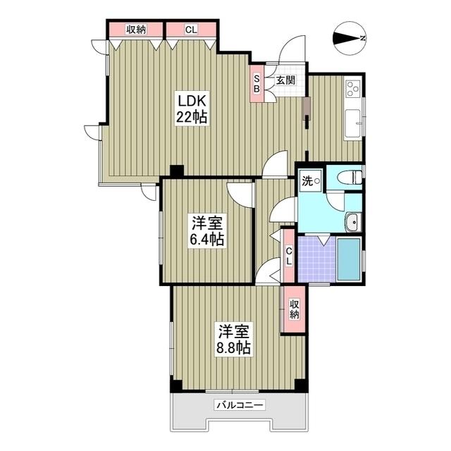 小茂根ビル（00301） 間取り図画像