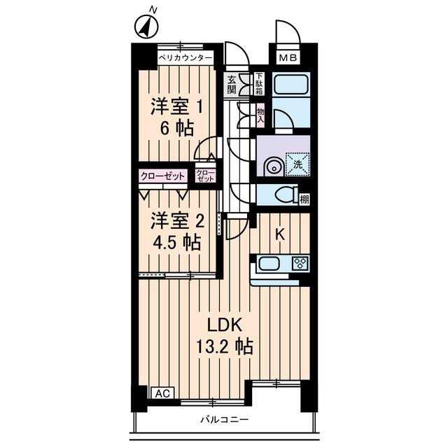 ラ・ポーム（0403） 間取り図画像