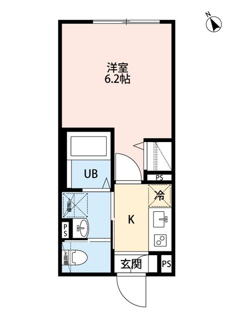 ｒｏｂｏｔ　ｈｏｍｅ　大塚（201） 間取り図画像