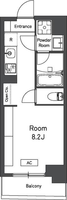Belleviage Shinjuku（302） 間取り図画像