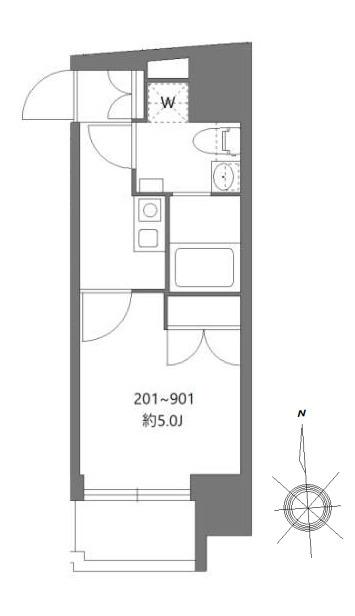 シティウォーク練馬（0901） 間取り図画像