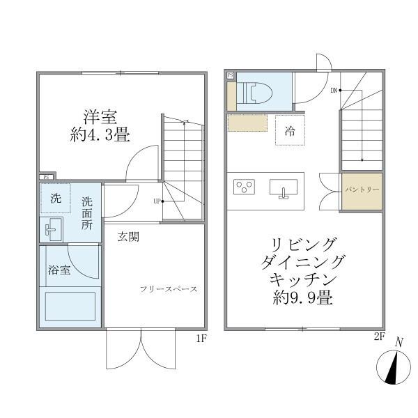 フォルモント（N4） 間取り図画像