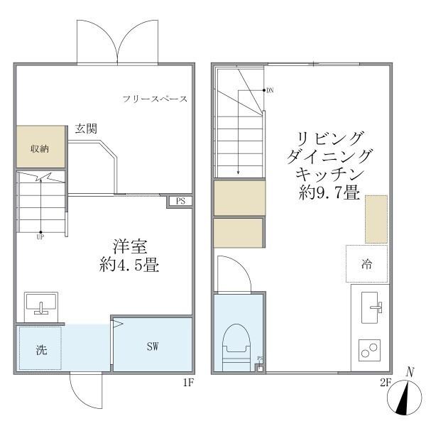 フォルモント（S3） 間取り図画像