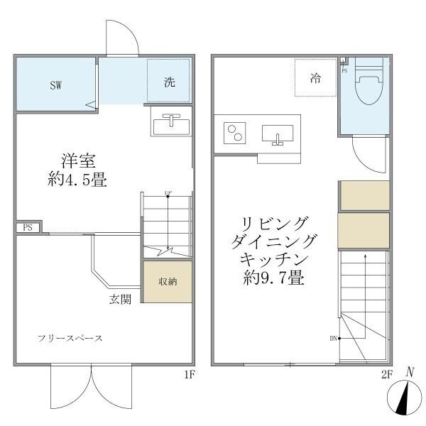 フォルモント（N2） 間取り図画像