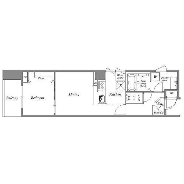 インプルーブ錦糸町（0303） 間取り図画像