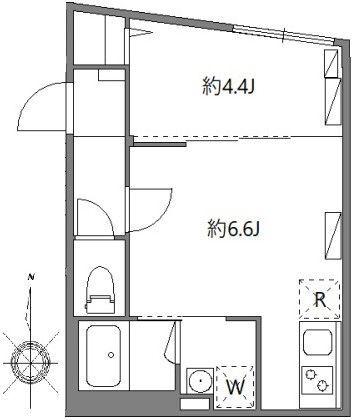 ソラシアレジデンス早稲田（0402） 間取り図画像