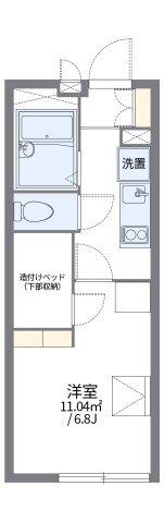 レオパレスたい（205） 間取り図画像
