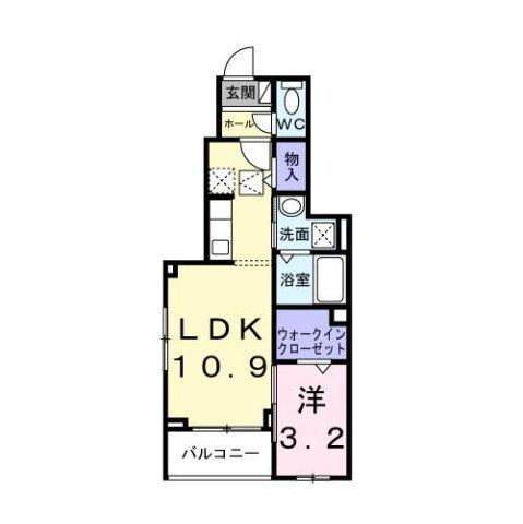 アルカディアⅢ（103） 間取り図画像