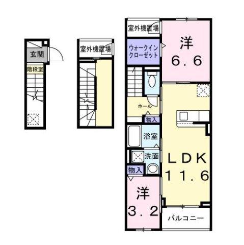 アルカディアⅢ（302） 間取り図画像