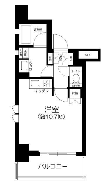 ラ・コスタ新宿余丁町 間取り図画像