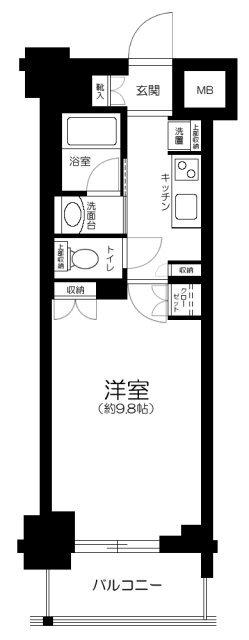 パレステージ曳舟Ⅱ 間取り図画像