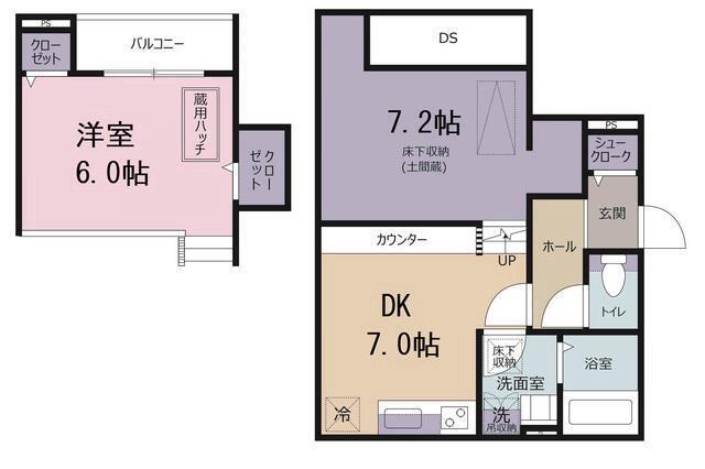 メゾン　ド　リーヴ（101） 間取り図画像